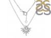 Crystal & White Topaz Necklace CST-RN-72.