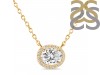 Crystal & White Topaz Necklace CST-RN-85.