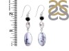Dendritic Agate/Black Spinel/Herkimer Diamond Earring-2E DDA-3-49