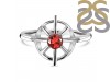 Garnet Dharma Wheel Ring GAR-RDR-2147.