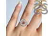 Garnet Illuminati Ring GAR-RDR-2158.