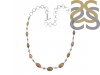 Golden Rutile Necklace-NSL GDR-12-3