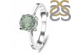 Green Amethyst & White Topaz Ring GRA-RDR-1786.