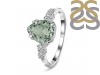 Green Amethyst & White Topaz Ring GRA-RDR-2216.