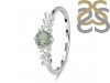 Green Amethyst & White Topaz Ring GRA-RDR-2259.