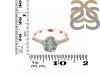 Green Amethyst & White Topaz Ring GRA-RDR-3148.