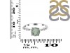 Green Amethyst & White Topaz Ring GRA-RR-426.