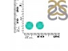Green Onyx Stud Earring GRO-RDE-1438.
