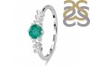 Green Onyx & White Topaz Ring GRO-RDR-2259.