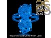 Petroleum Herkimer Diamond Rough Ring-R-Size-8 HDP-2-194