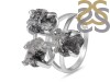 Petroleum Herkimer Diamond Rough Ring-R-Size-5 HDP-2-214