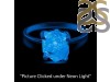 Petroleum Herkimer Diamond Rough Ring-R-Size-7 HDP-2-302