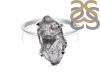 Petroleum Herkimer Diamond Rough Ring-R-Size-8 HDP-2-64