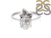 Petroleum Herkimer Diamond Rough Ring-R-Size-8 HDP-2-65
