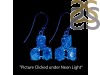 Petroleum Herkimer Diamond Rough Earring-2E HDP-3-129