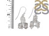 Petroleum Herkimer Diamond Rough Earring-2E HDP-3-130