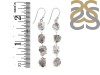 Petroleum Herkimer Diamond Rough Earring-2E HDP-3-293