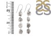 Petroleum Herkimer Diamond Rough Earring-2E HDP-3-294