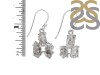 Petroleum Herkimer Diamond Rough Earring-2E HDP-3-8