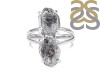 Herkimer Diamond Rough Ring-2R-Size-5 HKD-2-129