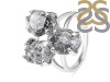 Herkimer Diamond Rough Ring-2R-Size-8 HKD-2-284