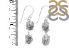 Herkimer Diamond Rough Earring-2E HKD-3-153
