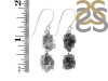 Herkimer Diamond Rough Earring-2E HKD-3-163