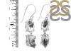 Herkimer Diamond Rough Earring-2E HKD-3-182