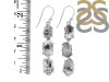 Herkimer Diamond Rough Earring-2E HKD-3-268