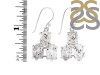 Herkimer Diamond Rough Earring-2E HKD-3-33