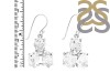 Herkimer Diamond Rough Earring-2E HKD-3-48