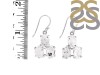 Herkimer Diamond Rough Earring-2E HKD-3-57