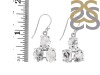 Herkimer Diamond Rough Earring-2E HKD-3-58