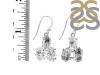 Herkimer Diamond Rough Earring-2E HKD-3-66