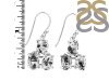 Herkimer Diamond Rough Earring-2E HKD-3-74