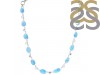 Larimar/Pearl/Blue Topaz Necklace-NSL LAR-12-56