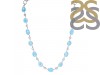 Larimar/Blue Topaz Necklace-NSL LAR-12-66