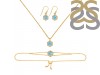 Larimar Jewelry Set  LAR-RDB-83-RDN-69-RDE-701.