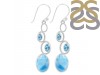 Larimar & Blue Topaz Earring LAR-RDE-253.