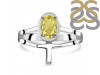 Lemon Quartz Holy Cross Ring LEM-RDR-2148.
