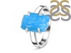 Neon Apatite Rough Ring-R-Size-6 NAR-2-145