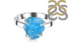Neon Apatite Rough Ring-R-Size-9 NAR-2-147