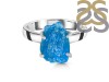 Neon Apatite Rough Ring-R-Size-8 NAR-2-148