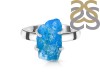 Neon Apatite Rough Ring-R-Size-8 NAR-2-153