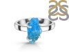 Neon Apatite Rough Ring-R-Size-10 NAR-2-158