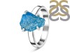 Neon Apatite Rough Ring-R-Size-7 NAR-2-161
