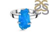 Neon Apatite Rough Ring-R-Size-7 NAR-2-191