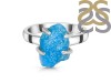 Neon Apatite Rough Ring-R-Size-6 NAR-2-199