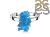 Neon Apatite Rough Ring-R-Size-8 NAR-2-205