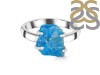 Neon Apatite Rough Ring-R-Size-8 NAR-2-206